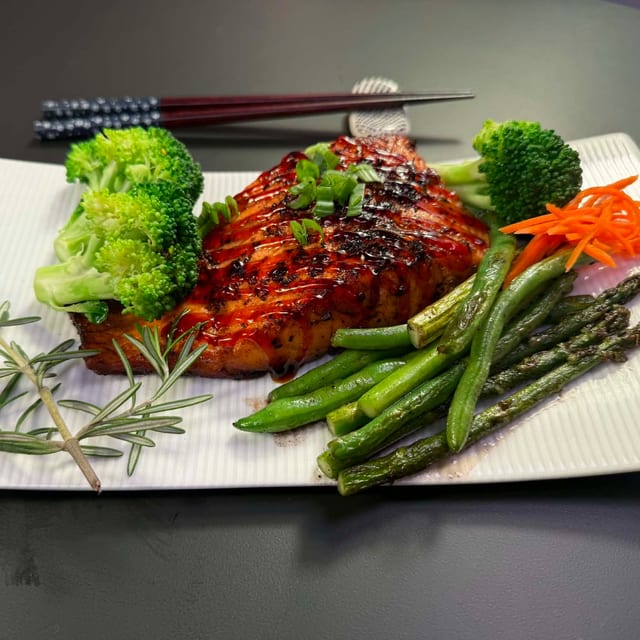 Pine Grill Atlantic Salmon.