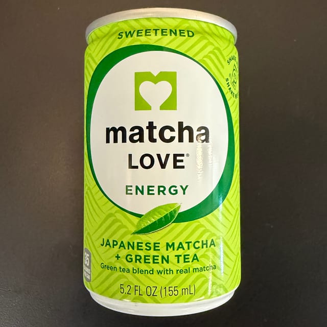 Matcha Sweet Tea.