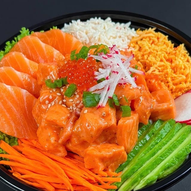 Salmon Poke Bowl.