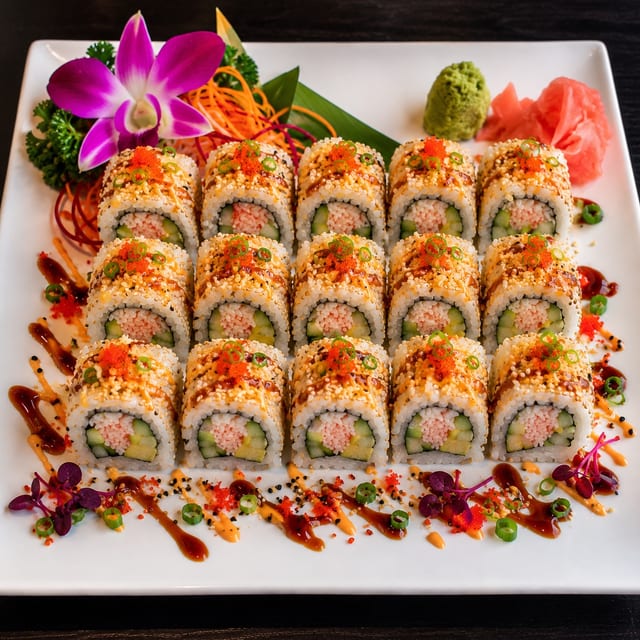 Spicy Cali Plate.